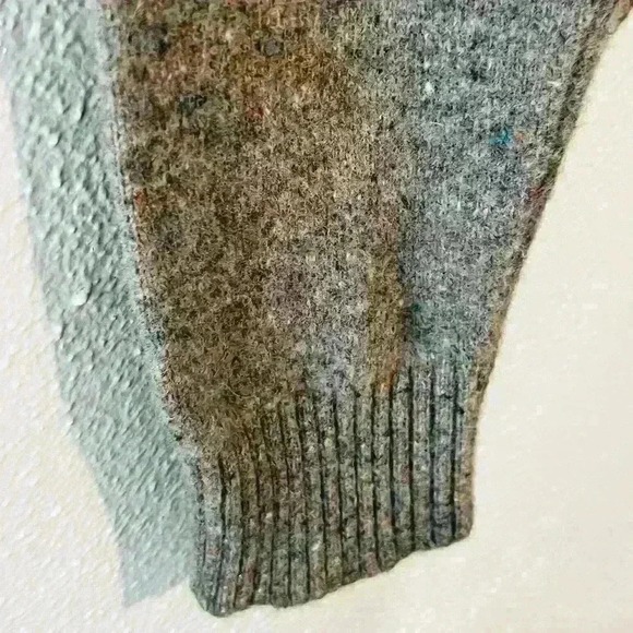 Peter Millar 100% Extrafine Merino Wool Pullover Green Sweater Size L - Picture 5 of 6